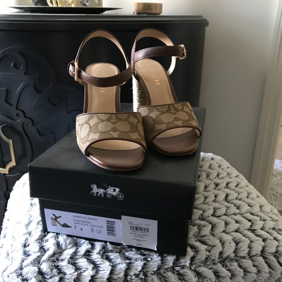 Coach Signature C Open Toe Sandal - Picture 3 of 13